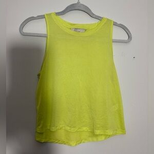 Athleta Vibrant Yellow Tank Top